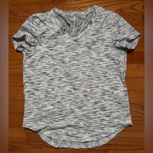 Lululemon Heathered Gray Top Size Est.‎ 10 EUC